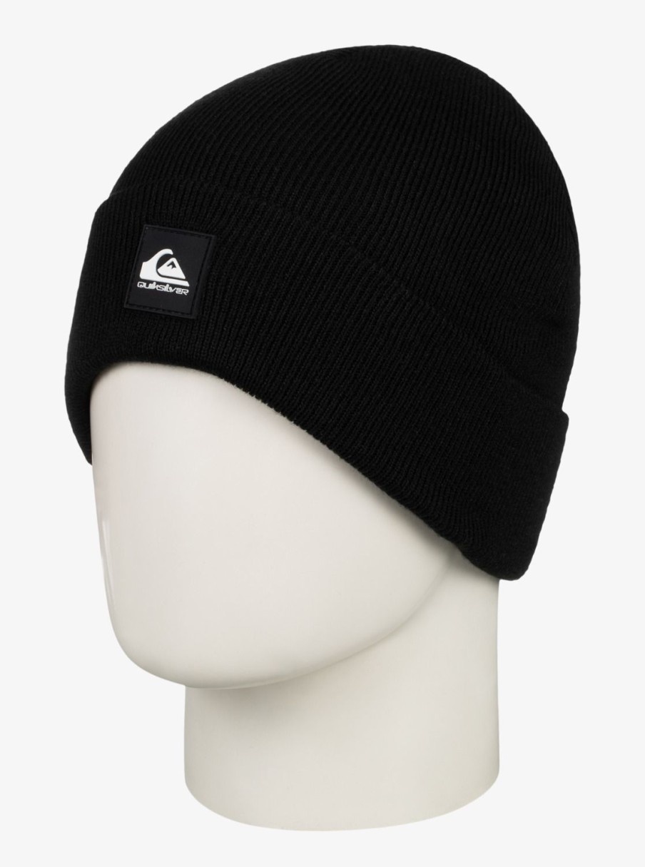 Garcon Quiksilver Accessoires | Brigade - Bonnet Pour Garcon True Black