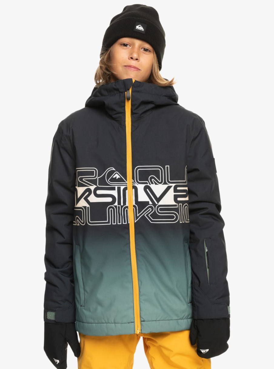 Garcon Quiksilver Accessoires | Mission Engineered - Veste De Snow Technique Pour Garcon 8-16 Laurel Wreath