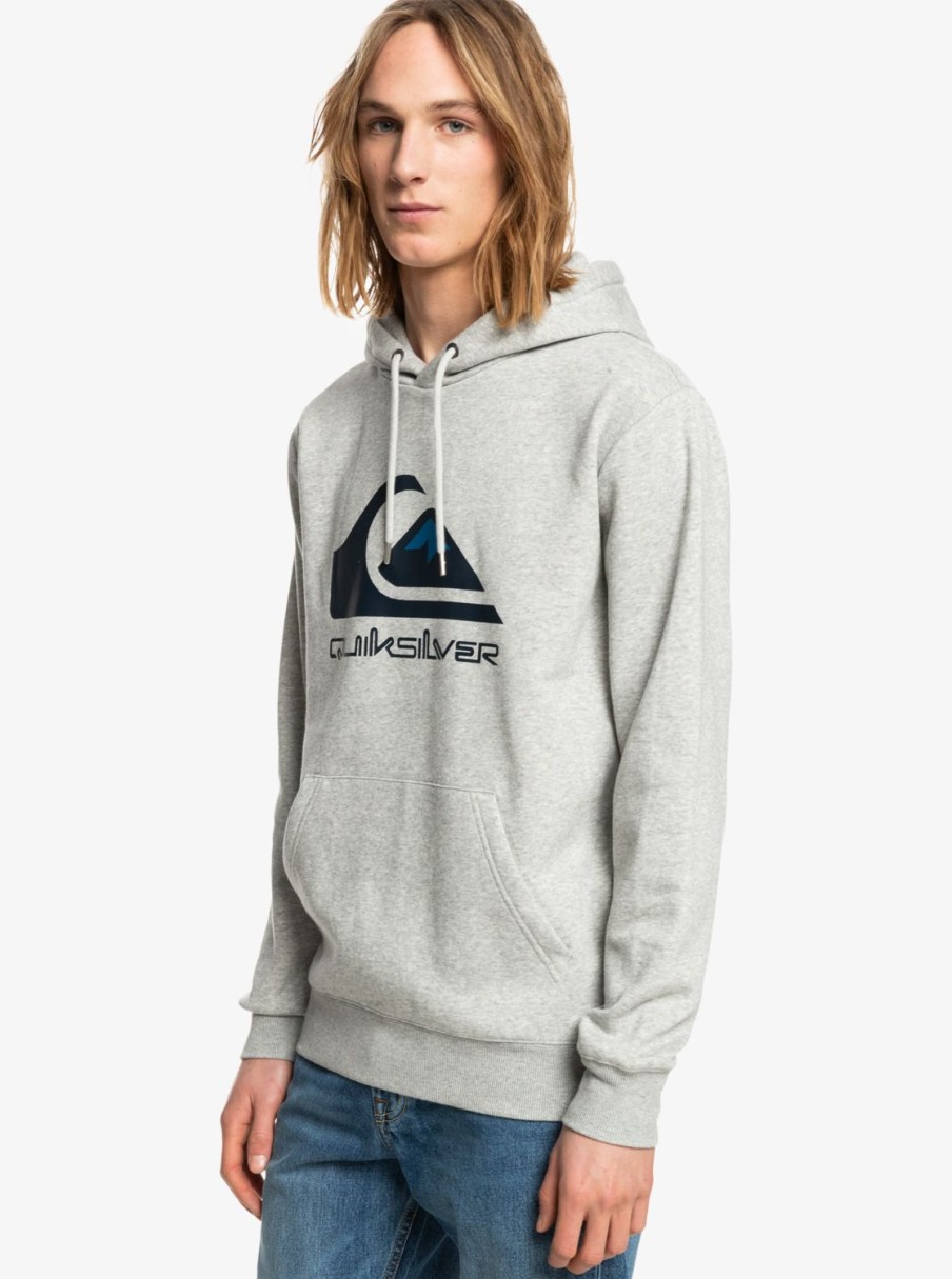 Homme Quiksilver Sweats & Pulls | Big Logo - Sweat Pour Homme Athletic Heather