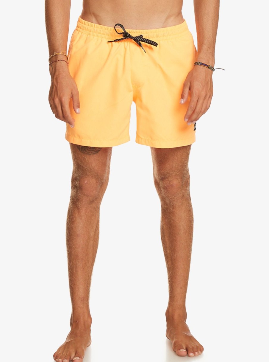 Homme Quiksilver Shorts De Bain | Everyday 15" - Short De Bain Pour Homme Orange Pop