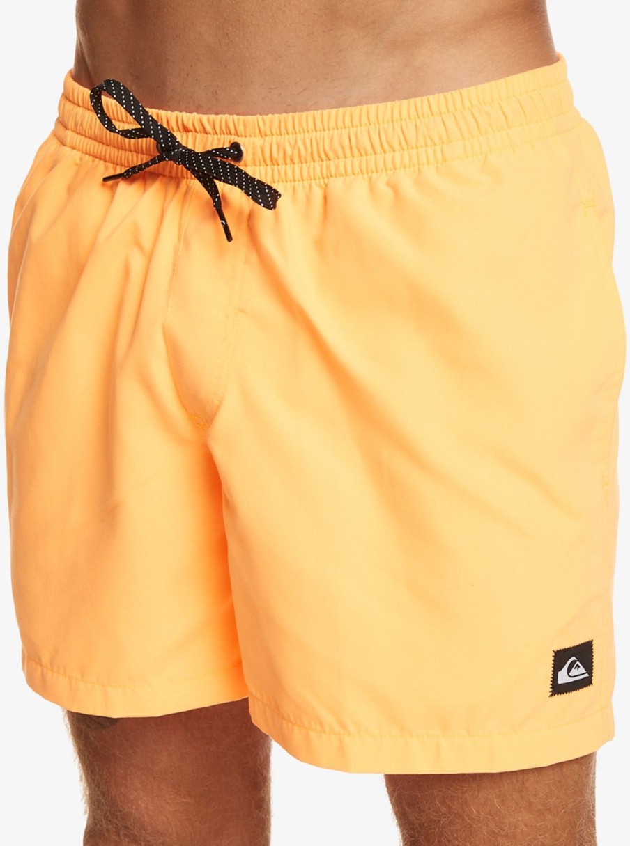 Homme Quiksilver Shorts De Bain | Everyday 15" - Short De Bain Pour Homme Orange Pop