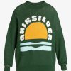 Femme Quiksilver | Uni - Sweat Pour Femme Greener Pastures