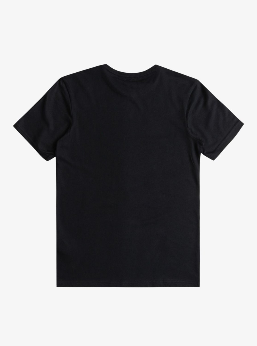 Garcon Quiksilver T-Shirts | Qs Rockin - T-Shirt Pour Garcon 8-16 Black