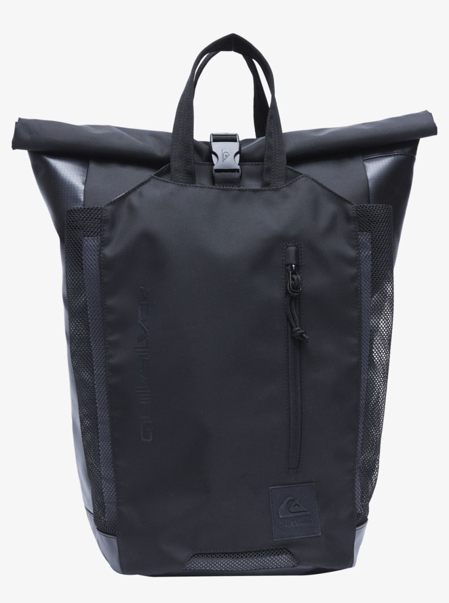 Homme Quiksilver Housses & Sacs De Surf | Secret Sesh 37L - Grand Sac A Dos Pour Homme Black