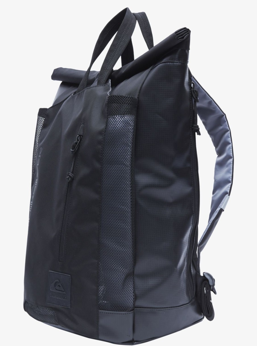 Homme Quiksilver Housses & Sacs De Surf | Secret Sesh 37L - Grand Sac A Dos Pour Homme Black