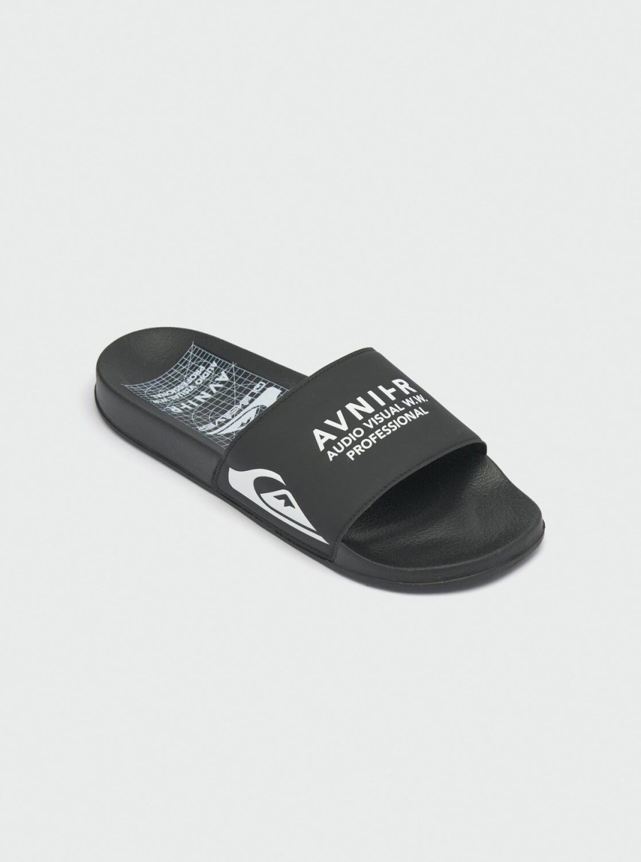 Homme Quiksilver | Avnier Rivi Clap - Sandales Unisex Black 4