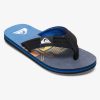 Garcon Quiksilver Tongs | Molokai Layback - Sandales Pour Garcon Blue 6