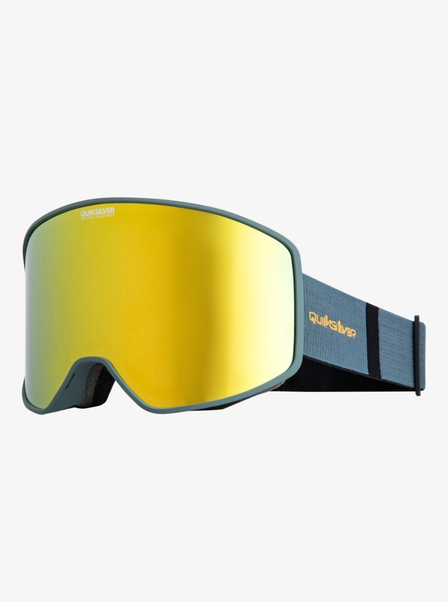 Homme Quiksilver Accessoires | Storm - Masque De Snow/Ski Pour Homme Laurel Wreath/Gold Ml S3