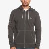 Homme Quiksilver Sweats & Pulls | The Original - Sweat A Capuche Zippe Pour Homme Black