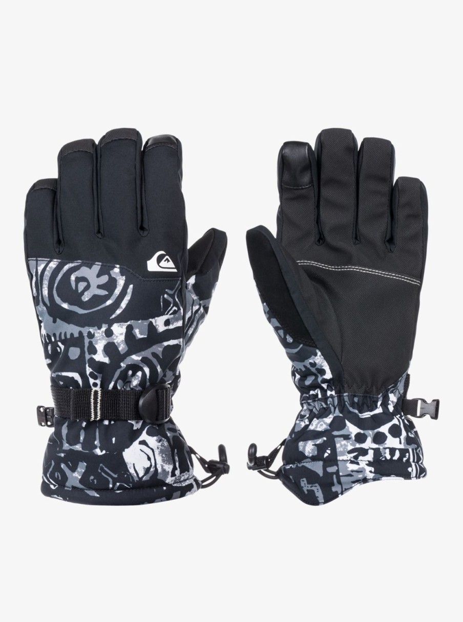 Homme Quiksilver Accessoires | Mission - Gants De Ski/Snowboard Pour Homme Snow Heritage True Black