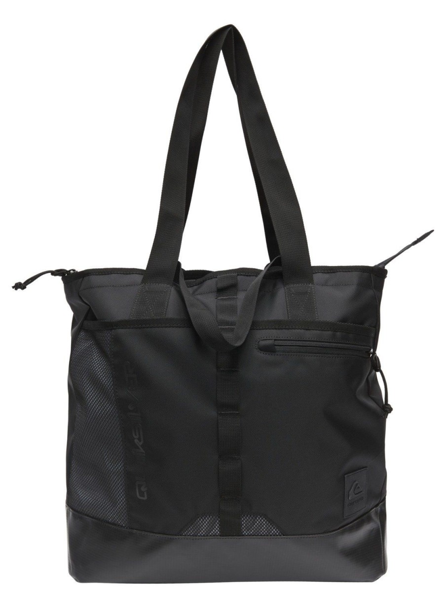 Homme Quiksilver Housses & Sacs De Surf | Endless Tripper - Tote Bag Avec Compartiment Etanche Pour Homme Black