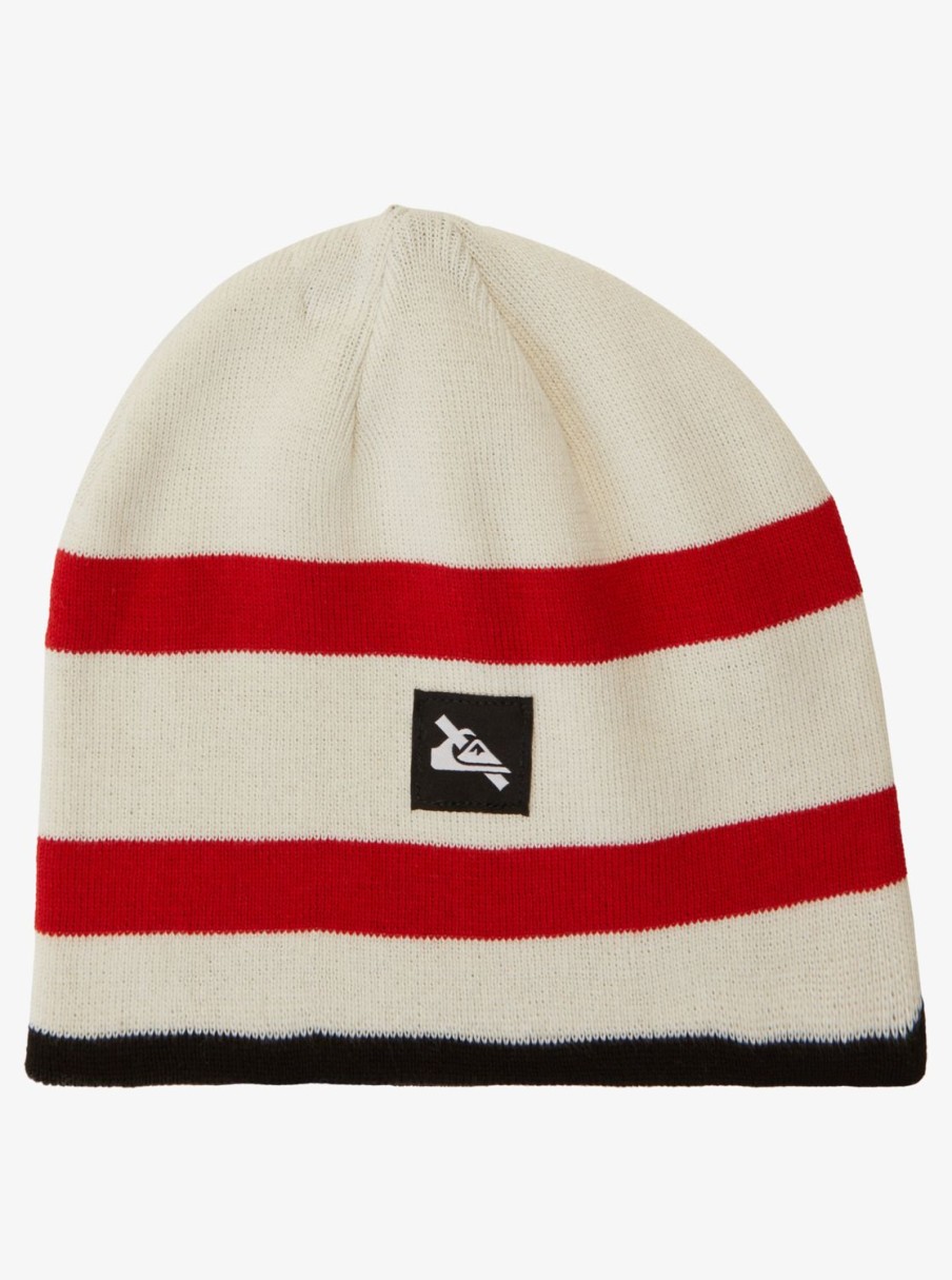 Homme Quiksilver Accessoires | Snyc - Bonnet Pour Homme White