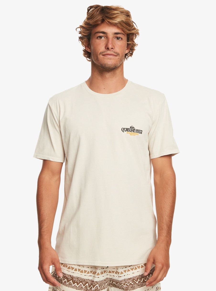 Homme Quiksilver T-Shirts & Polos | Bold Move - T-Shirt Pour Homme Birch