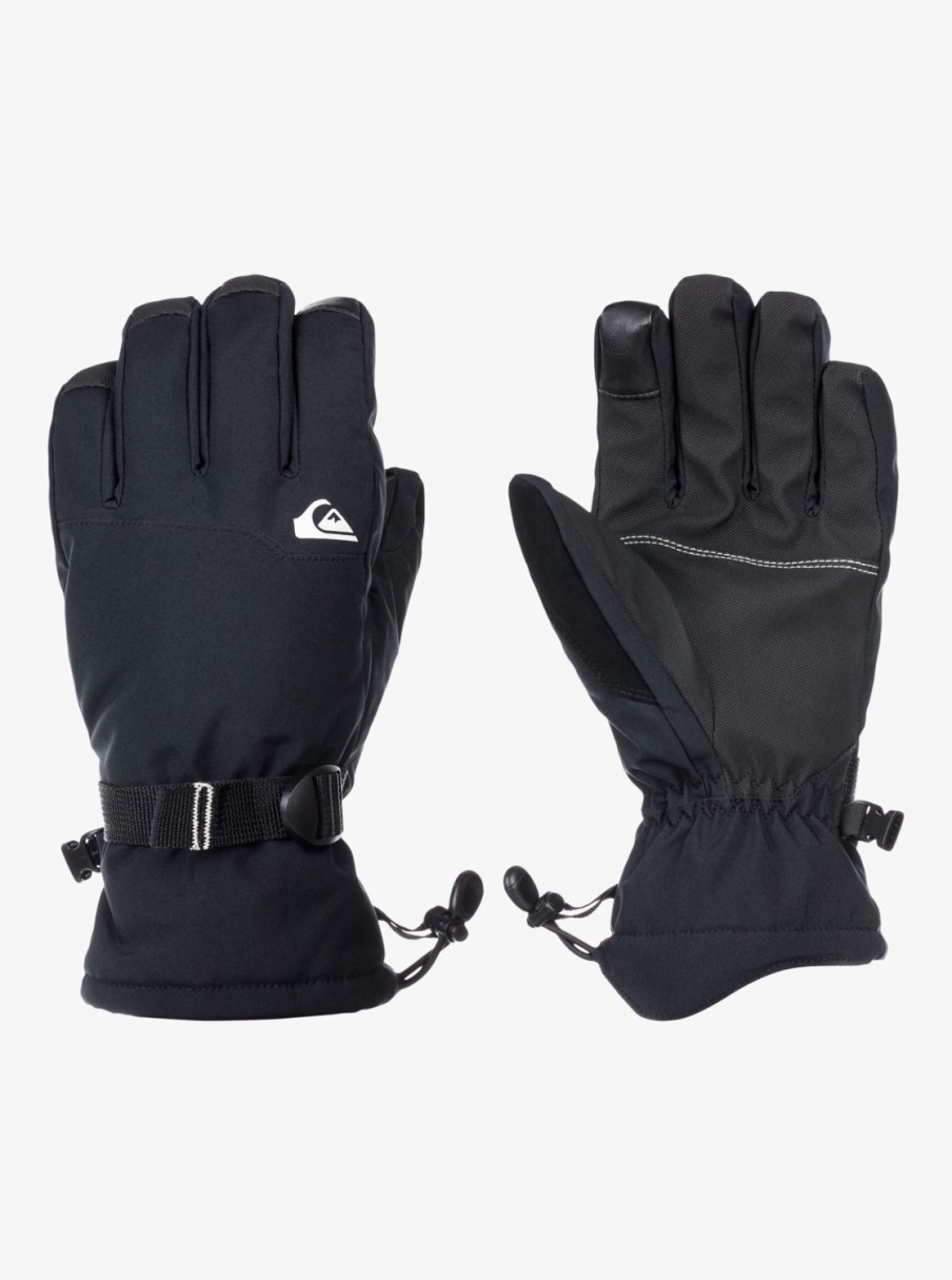 Homme Quiksilver Accessoires | Mission - Gants De Ski/Snowboard Pour Homme True Black