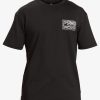 Homme Quiksilver Lycras & Surf-Tees | Mix Session - T-Shirt De Surf A Manches Courtes Pour Homme Black