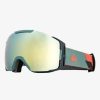 Homme Quiksilver Accessoires | Discovery - Masque De Ski/Snowboard Pour Homme Laurel Wreath/Gold Ml S3