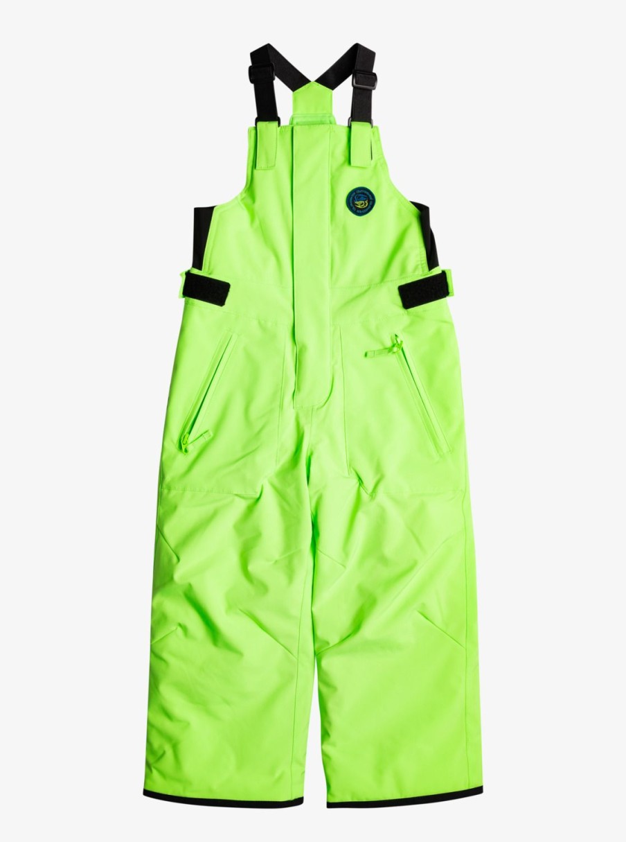 Garcon Quiksilver Accessoires | Boogie Kids - Pantalon De Snow Technique Pour Garcon 2-7 Green Gecko