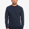 Homme Quiksilver Sweats & Pulls | Essentials Raglan - Sweat Pour Homme Navy Blazer