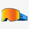 Homme Quiksilver Accessoires | Storm - Masque De Snow/Ski Pour Homme Bright Cobalt/Ml Orange S3