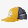 Homme Quiksilver Casquettes & Chapeaux | Dawner - Casquette Trucker Pour Homme Mustard