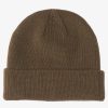 Homme Quiksilver Accessoires | Performer - Bonnet A Revers Pour Homme Major Brown