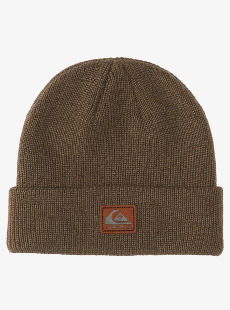 Homme Quiksilver Accessoires | Performer - Bonnet A Revers Pour Homme Major Brown