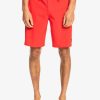 Homme Quiksilver Boardshorts | Surfsilk Kaimana 20" - Boardshort Performance Pour Homme High Risk Red