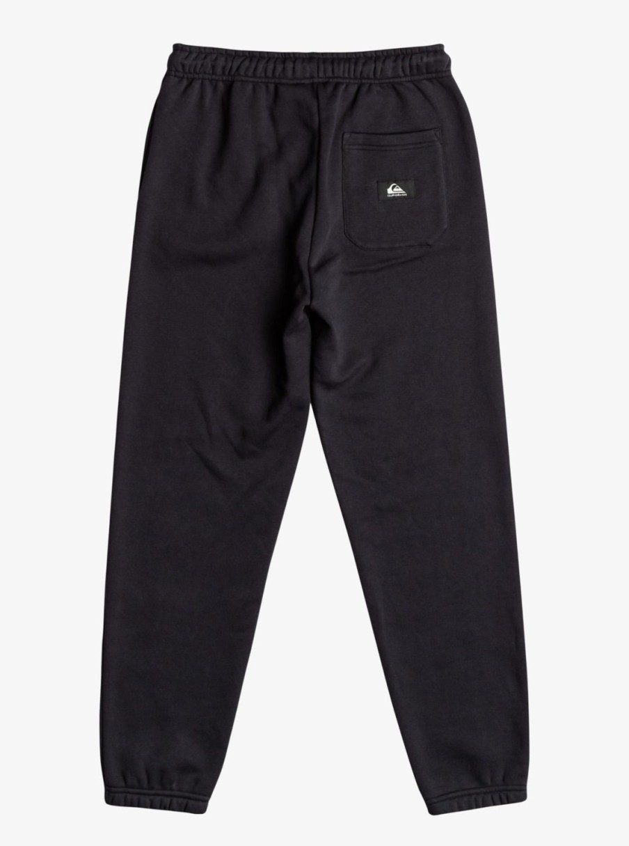 Garcon Quiksilver Pantalons | Trackpant - Pantalon De Jogging Pour Garcon 10-16 Black