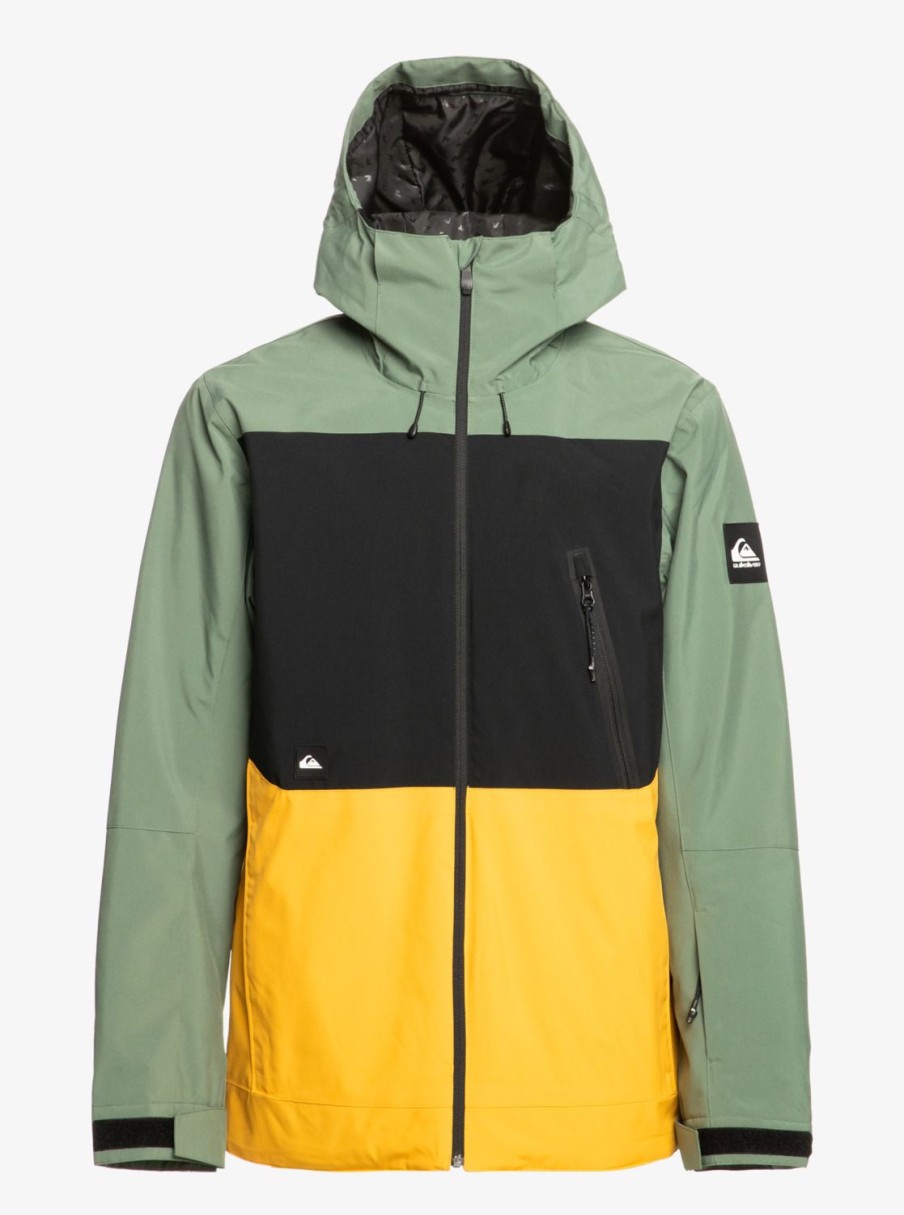 Homme Quiksilver Vestes De Snow | Sycamore - Veste De Snow Technique Pour Homme Laurel Wreath