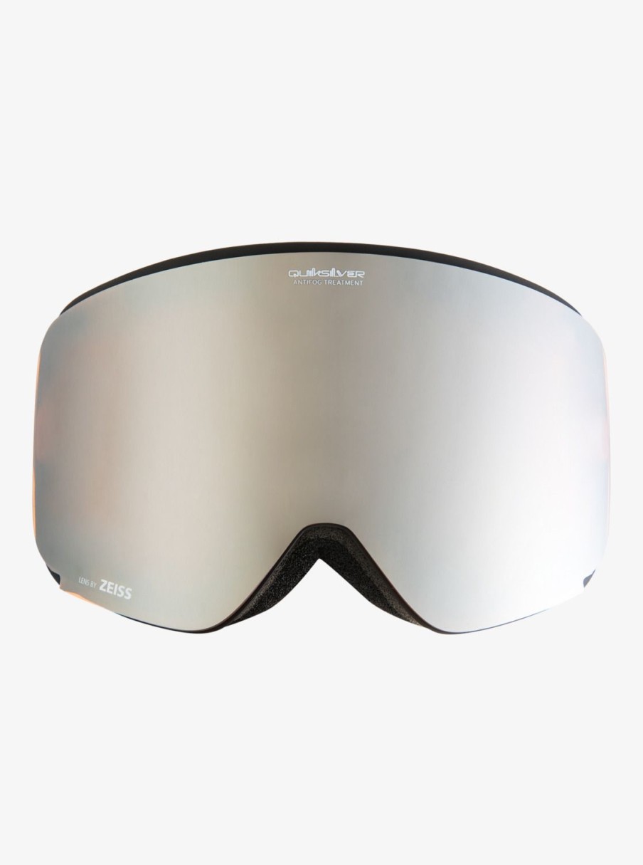 Homme Quiksilver Accessoires | Switchback - Masque De Ski/Snowboard Pour Homme Black/Clux Ml Silver S3