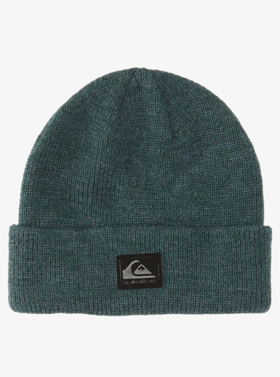 Homme Quiksilver Accessoires | Performer - Bonnet A Revers Pour Homme Greener Pastures Heather