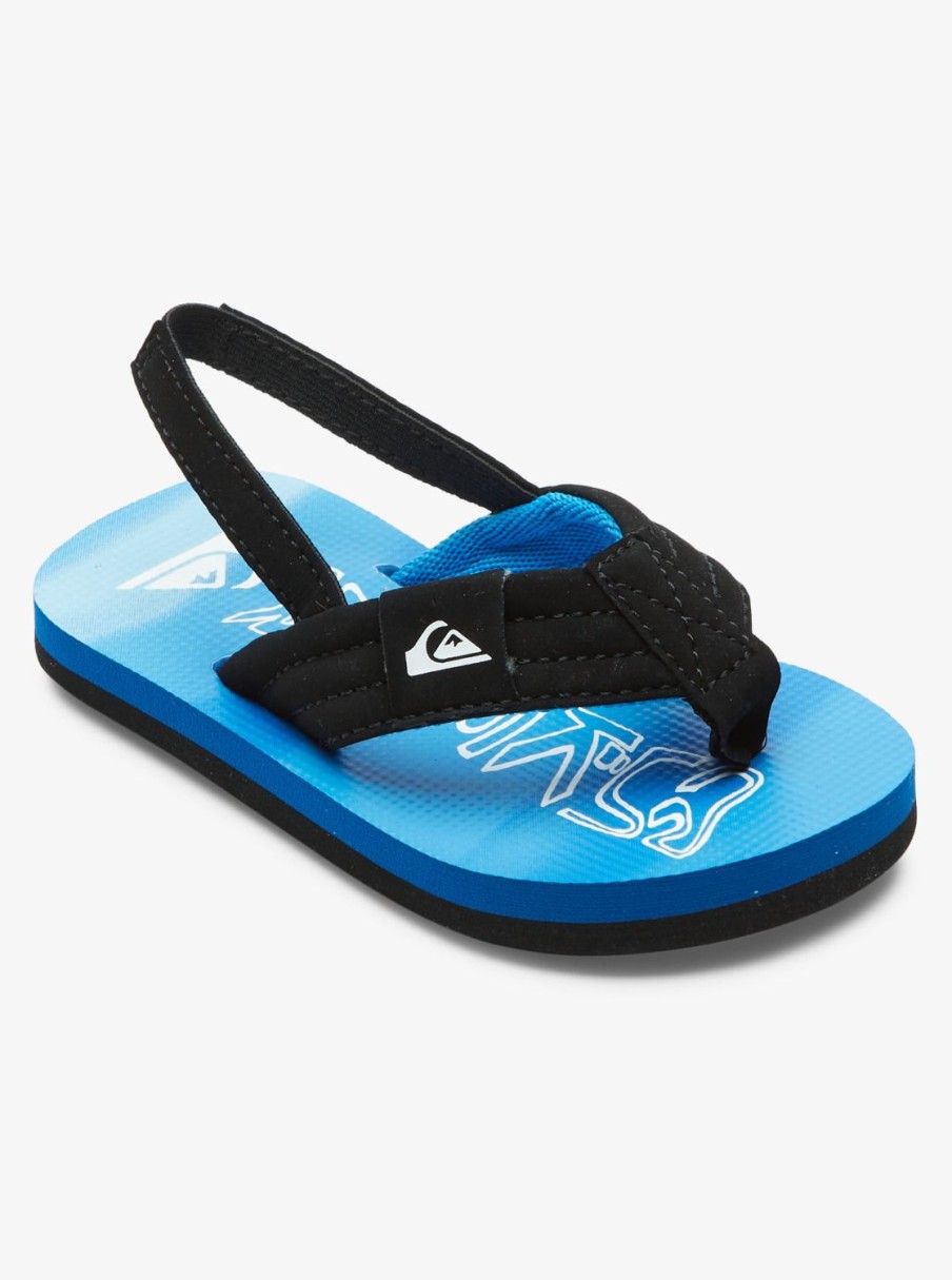 Garcon Quiksilver Tongs | Molokai Layback - Sandales Pour Bebes Blue 2