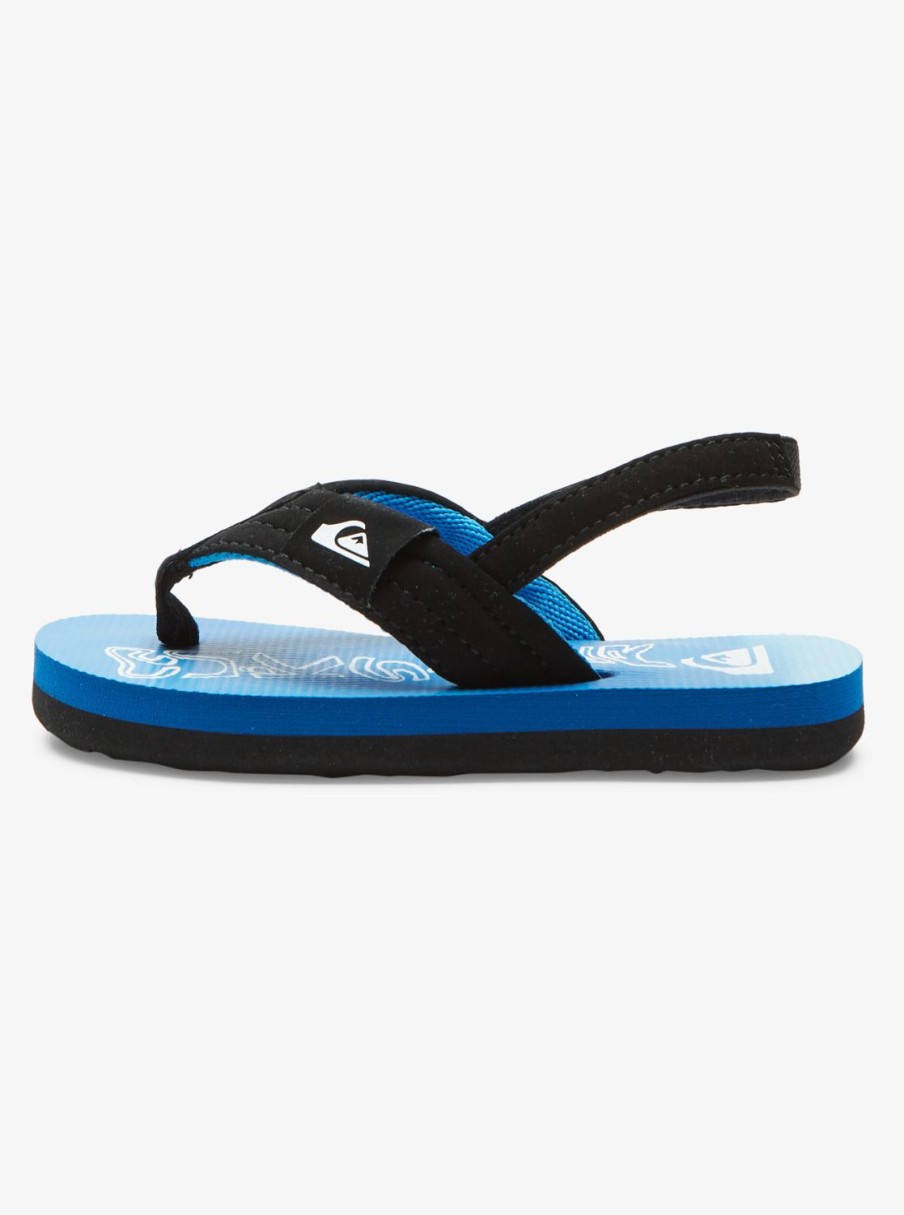 Garcon Quiksilver Tongs | Molokai Layback - Sandales Pour Bebes Blue 2