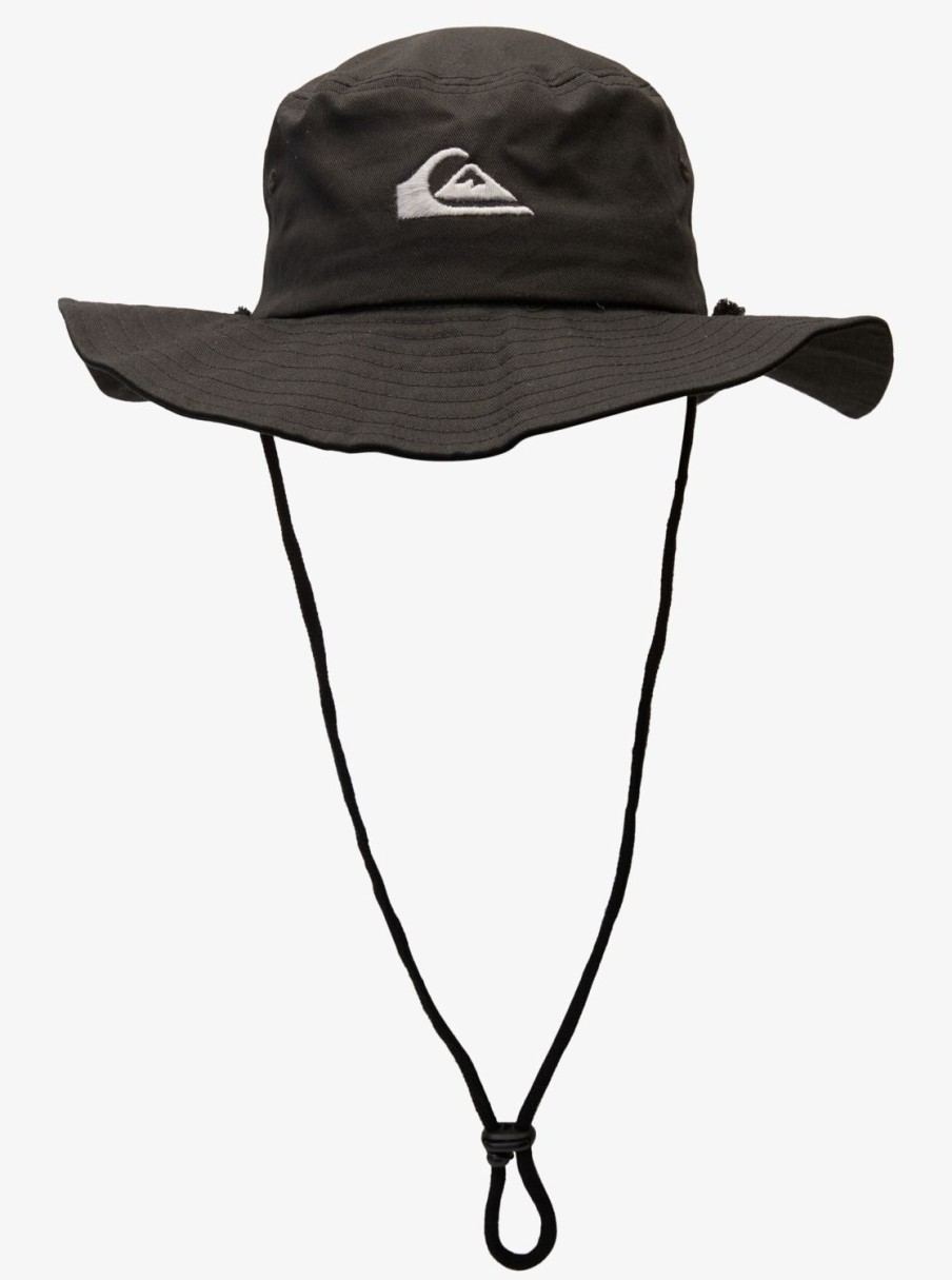 Homme Quiksilver Casquettes & Chapeaux | Bushmaster - Chapeau Safari Pour Homme Black