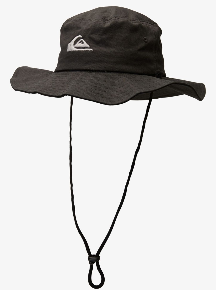 Homme Quiksilver Casquettes & Chapeaux | Bushmaster - Chapeau Safari Pour Homme Black