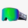 Homme Quiksilver Accessoires | Switchback Austin Sweetin - Masque De Ski/Snowboard Pour Homme High Altitude/Clux Green S3