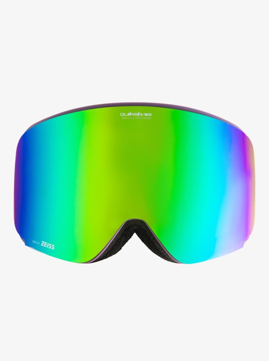 Homme Quiksilver Accessoires | Switchback Austin Sweetin - Masque De Ski/Snowboard Pour Homme High Altitude/Clux Green S3