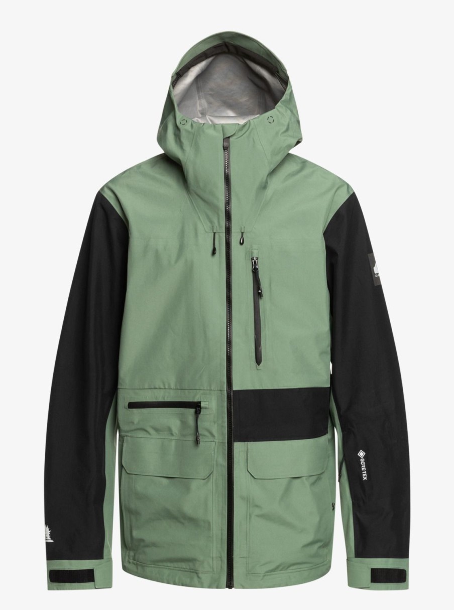 Homme Quiksilver Vestes De Snow | Highline Pro Sammy Carlson 3L Gore-Tex® - Veste De Snow Technique Pour Homme Laurel Wreath