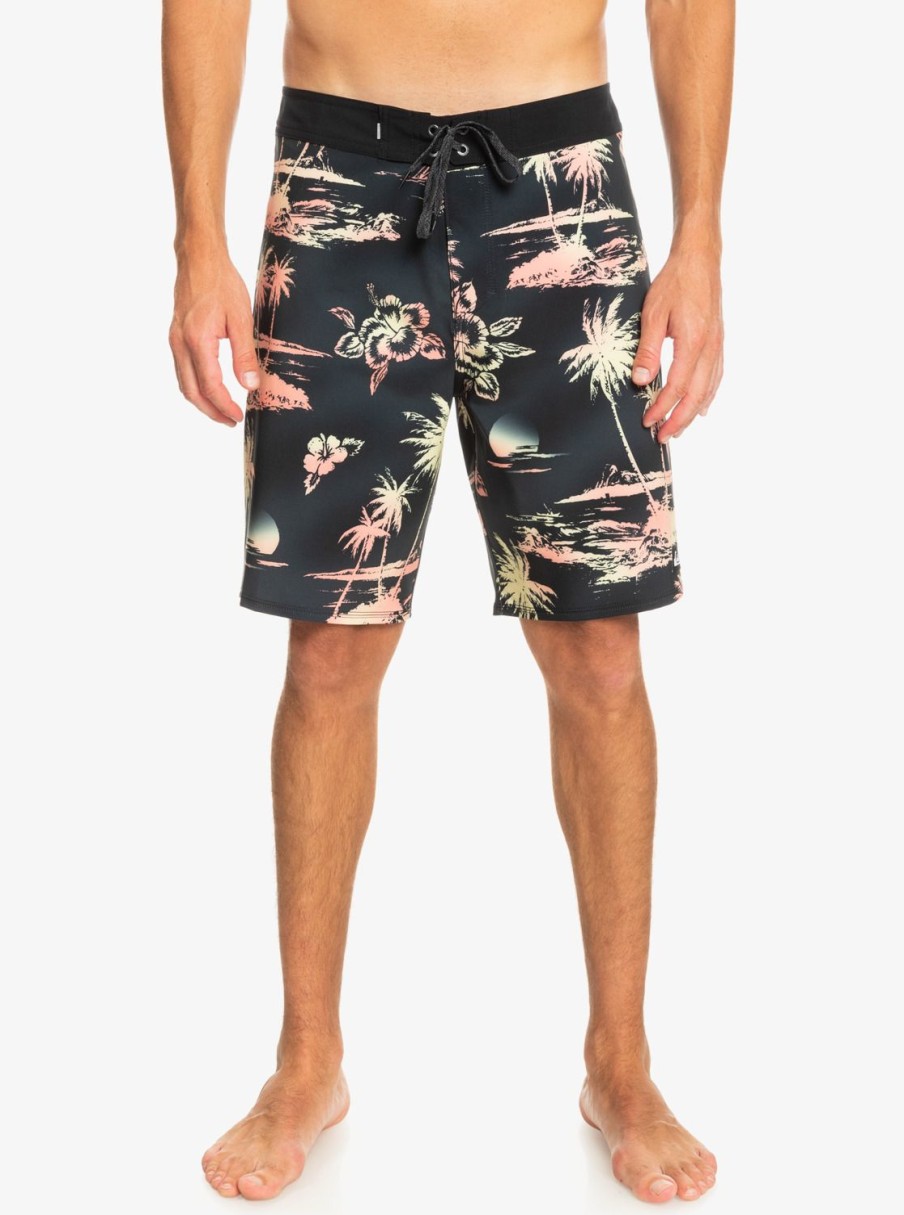 Homme Quiksilver Boardshorts | Surfsilk Qs 69 19" - Boardshort Pour Homme Black