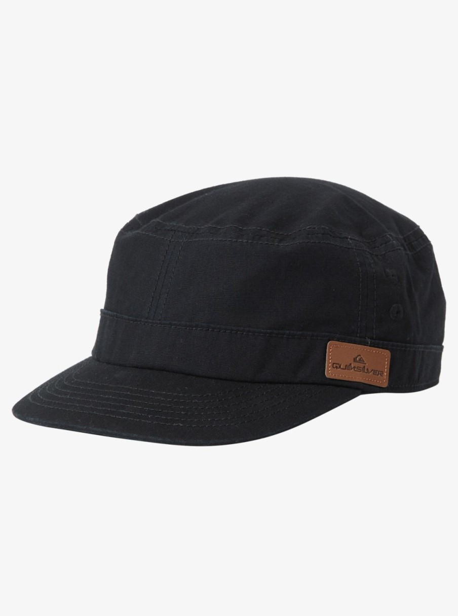 Homme Quiksilver Casquettes & Chapeaux | Renegade - Casquette Militaire Pour Homme Black