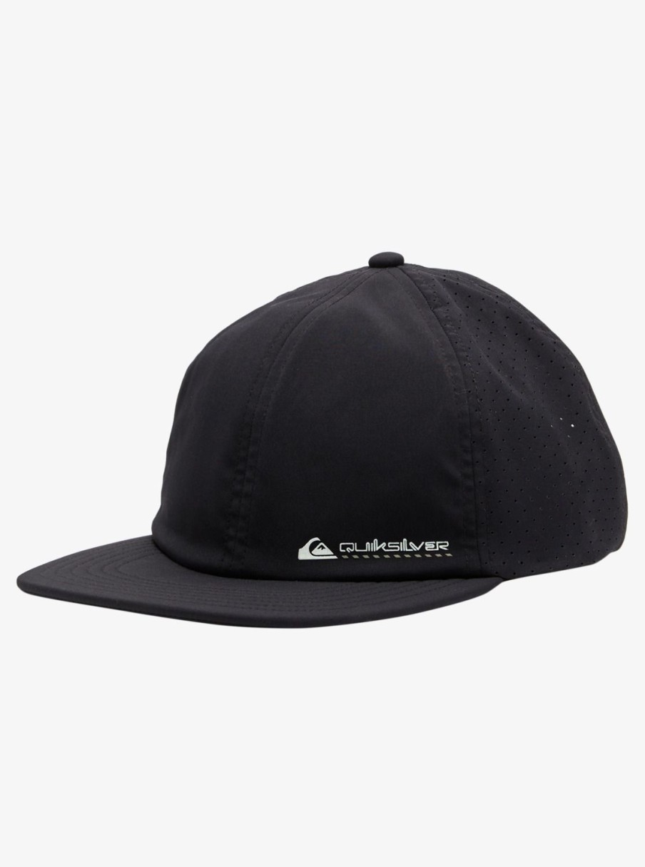 Homme Quiksilver Casquettes & Chapeaux | St Comp - Casquette Technique Pour Homme Black