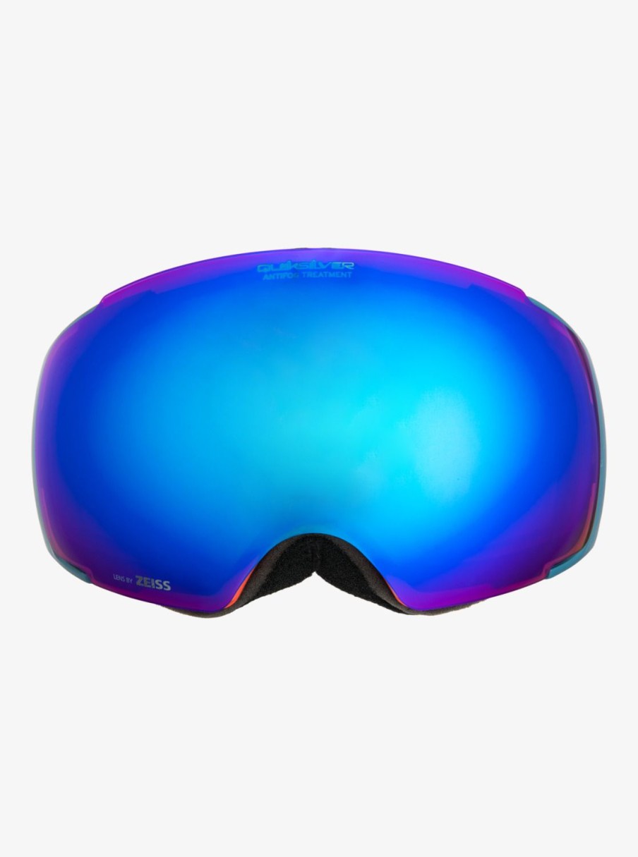 Homme Quiksilver Accessoires | Greenwood - Masque De Ski/Snowboard Pour Homme Majolica Blue/Clux Red Ml S3