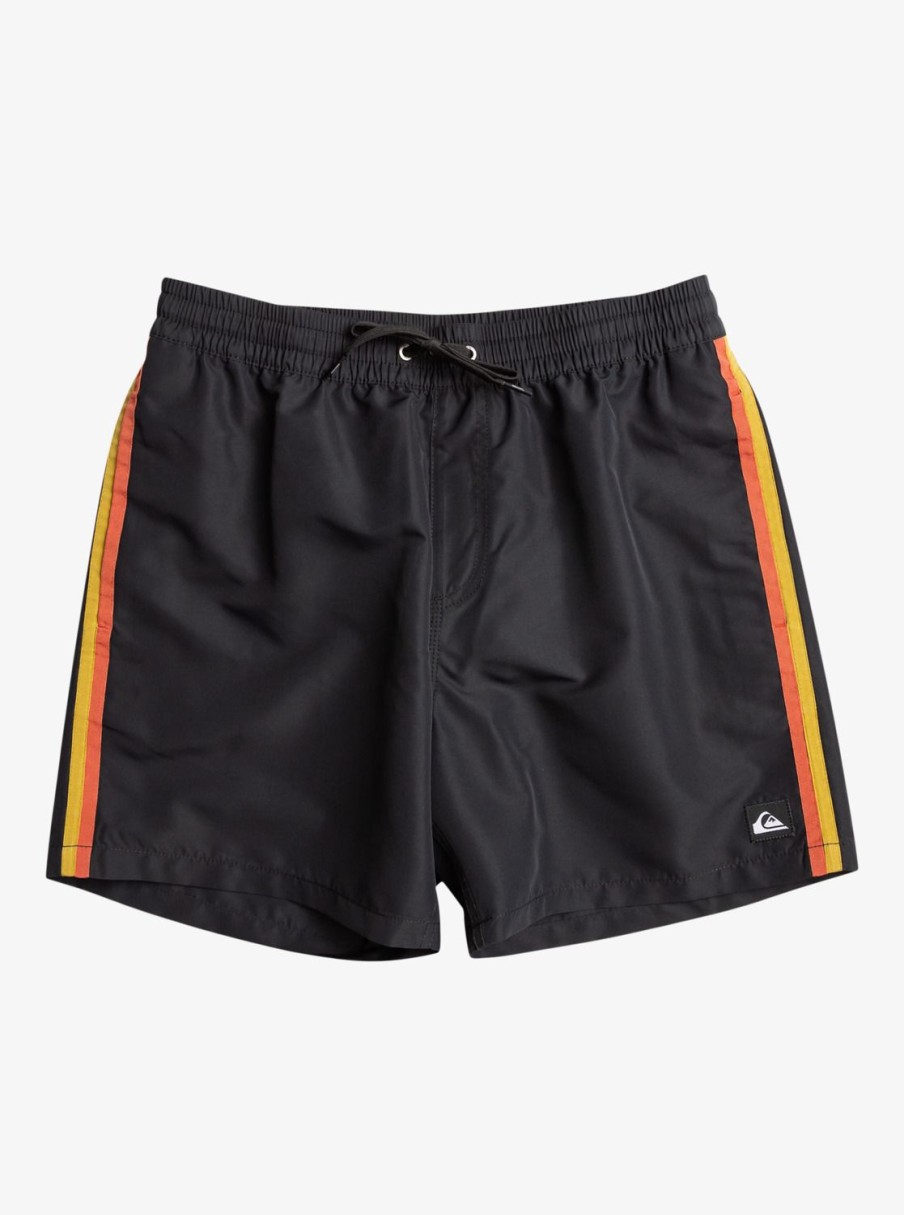 Homme Quiksilver Shorts De Bain | Beach Please 16" - Short De Bain Pour Homme Black