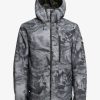 Homme Quiksilver Vestes De Snow | Mission - Veste De Snow Technique Pour Homme Resin Tint True Black