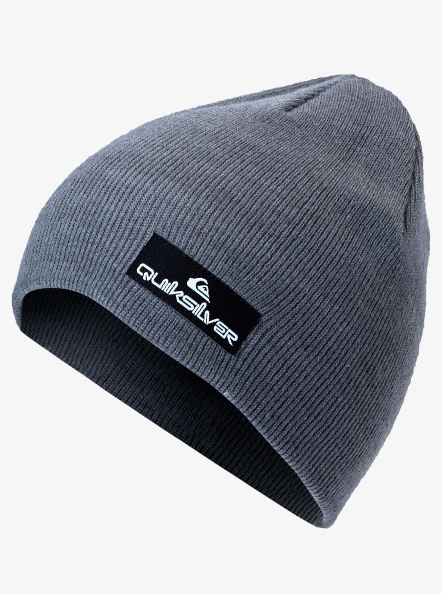 Garcon Quiksilver Accessoires | Cushy - Bonnet Pour Garcon 8-16 Light Grey Heather