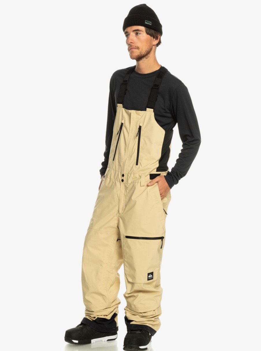 Homme Quiksilver Pantalons De Snow | Altostratus Street Gore-Tex® - Pantalon De Snow Pour Homme Pale Khaki