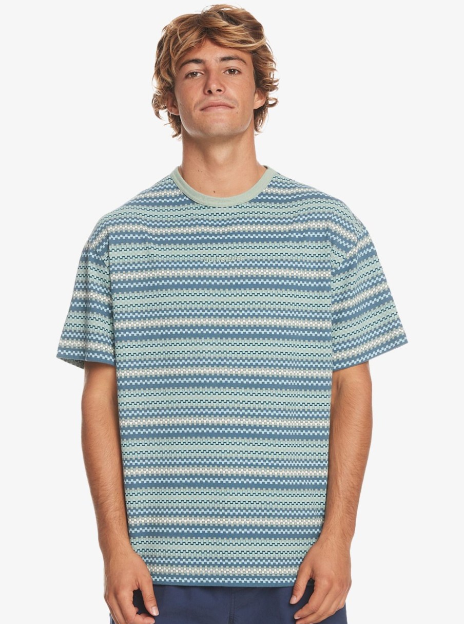 Homme Quiksilver T-Shirts & Polos | Analog - T-Shirt Pour Homme Analog Signal Iceberg