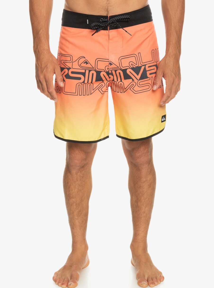 Homme Quiksilver Boardshorts | Everyday Scallop 19" - Boardshort Pour Homme Fresh Salmon