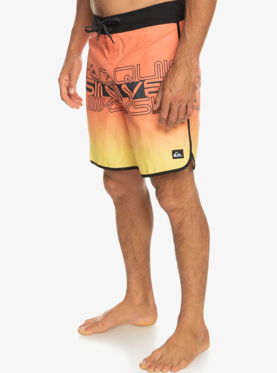 Homme Quiksilver Boardshorts | Everyday Scallop 19" - Boardshort Pour Homme Fresh Salmon