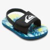 Garcon Quiksilver Tongs | Molokai Layback - Sandales Pour Bebes Blue/Blue/Yellow